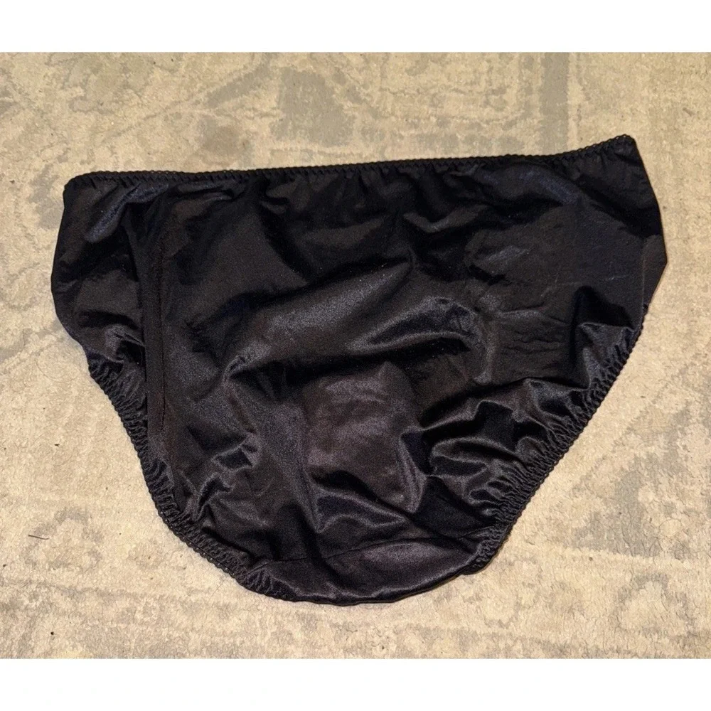 Vintage Vanity Fair Black Plus Sz 4XL XXXXL Undershapers Panty Panties‎  #48301